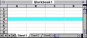 Spreadsheet Basics Spreadsheets are made up of 1. COLUMNS 2. ROWS 3. CELLS COLUMNS: 1. Vertical spaces going up & down. 2. Letters are used to designate each COLUMN'S location. 3. So here column C is highlighted.
