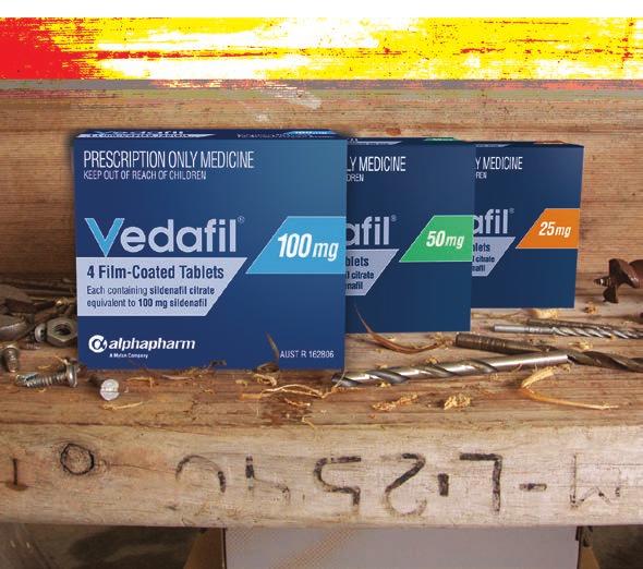 Vedafil what you need to know Vedafil is a medicine in oral tablet form, used to treat erection difficulties, specifically erectile dysfunction (ED) in men.