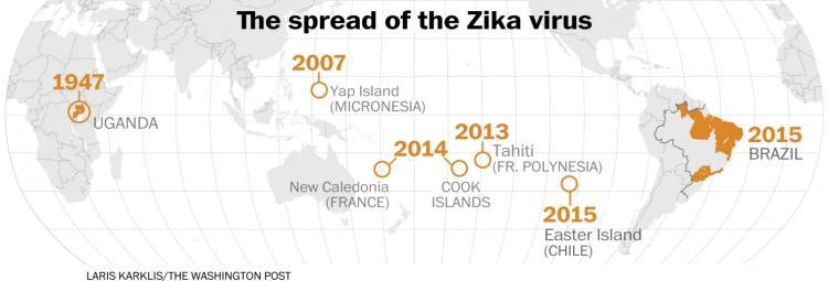 Bull WHO Feb 2016 Dye Brazil 2014/2015 NEJM 2016 2013 Zika outbreak in French Polynesia-