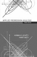 htm Textbooks: - Regression Draper & Smith, Applied Regression Analysis Analysis, Wiley-Interscience, 1998 (3 rd edition) - Experimental Dean & Voss, Design and