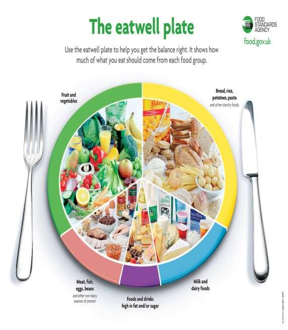 UK National Food Guide The eatwell plate provides a visual aid for meal planning It provides similar basic