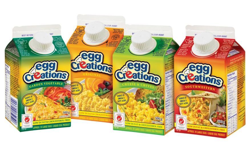 Egg products Use of Liquid egg products Egg white based product with