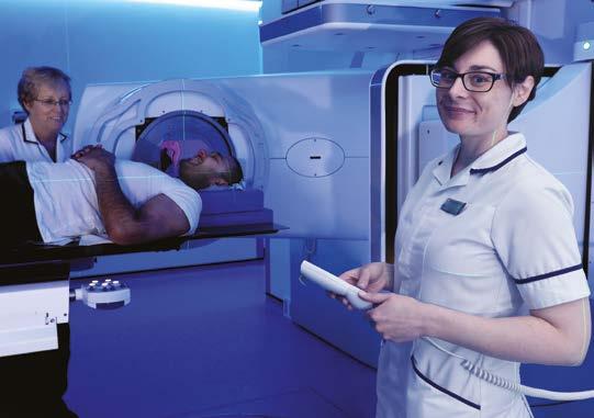 38 New LINAC for Leicester Cancer patients in Leicester will see treatment times reduced thanks to a new True Beam Linear Accelerator (LINAC) machine, installed as part of the 130m