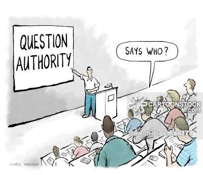 Authority Knowledge we get from someone else whom we trust.