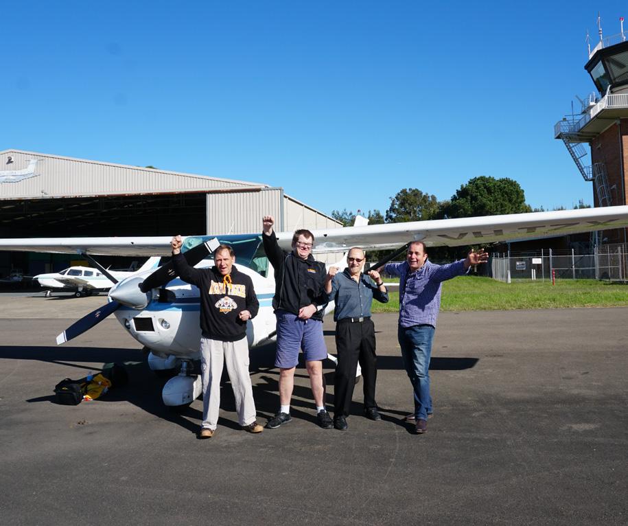 Business Services Newsletter Scenic Flight 28th April 2017 Many thanks to Matt from Scenic flights for donating a scenic flight over the Blue Mountains.