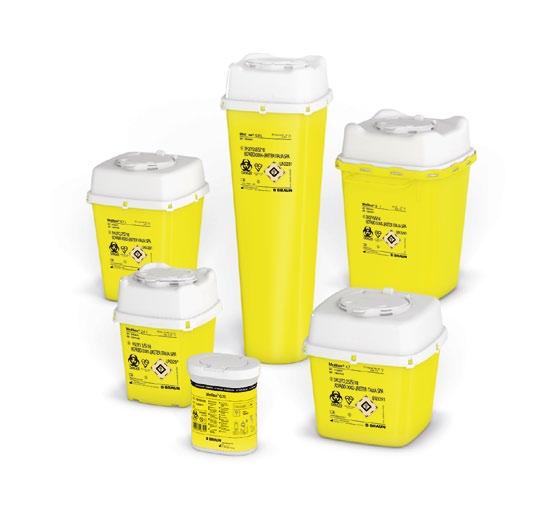 Medical Waste Disposal Sharps containers Disposal of Medibox 0.7 L Medibox 2.4 L 9.
