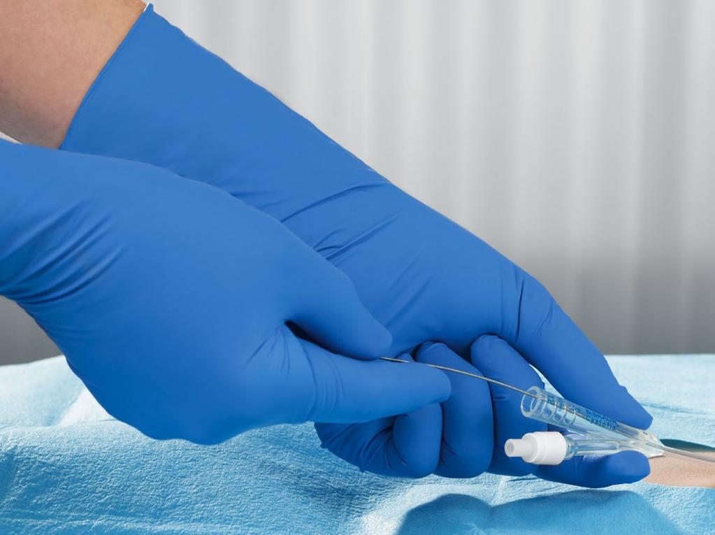Examination and Protective Gloves Nitrile Ambidextrous extended cuff sterile Vasco Nitril long sterile examination and protective gloves Vasco Nitril