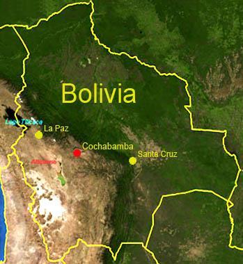 Bolivia has the highest