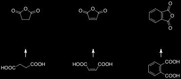 Anydrides: Nomenclature acetic anhydride benzoic anhydride acetic benzoic anhydride