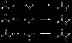 Esters: Other Reactions acid H +, H2O or OH -