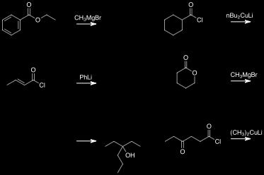 Reaction of Organometallic Reagents