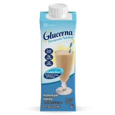 GLUCERNA THERAPEUTIC NUTRITION SHAKE has CARBSTEADY, including low glycemic carbohydrates clinically shown to help minimize blood glucose response.
