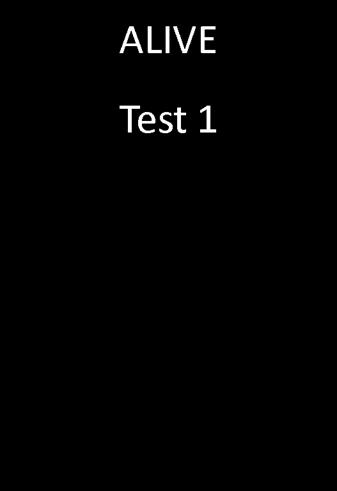 TWO TESTS or ONE?