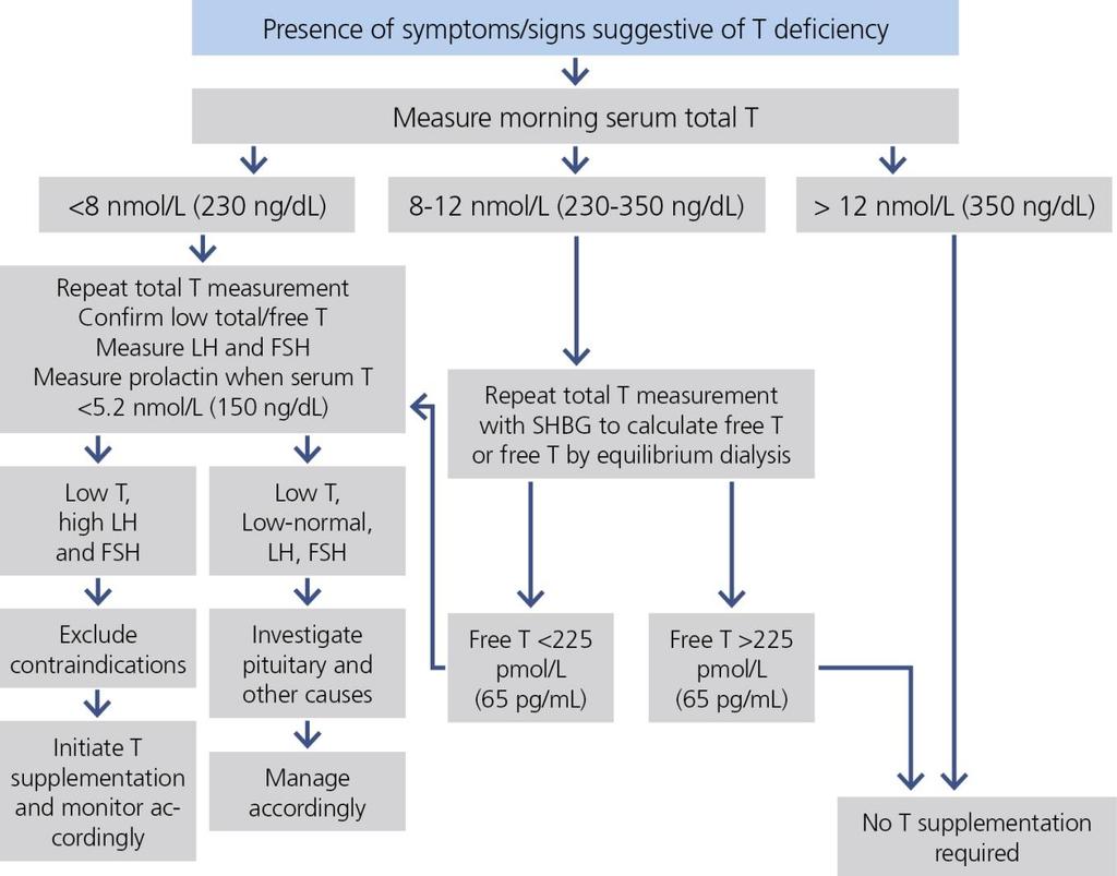 Hypogonadism: Diagnostic Algorithm 1. Lunenfeld B, Arver S, Moncada I, Rees DA, Schulte HM.