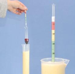You can use a colostrum measuring equipment or a refractometer if you want to check the quality. If the quality isn t sufficient for an immunization an immunity gap will arise.
