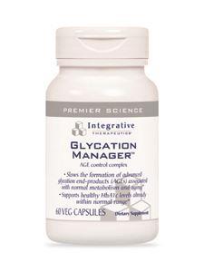 Glycation Manager Glycation Manager - designed to slow the formation of advanced