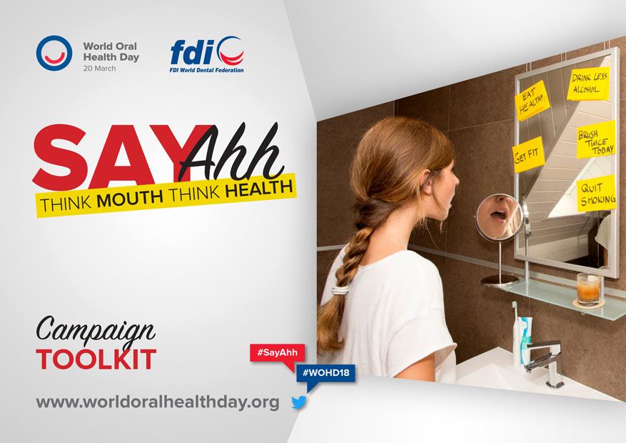 Say Ahh: Think Mouth, Think Health is an opportunity for advocates from the oral health, NCD and general health community to unite and raise their voices collectively for the integration of oral