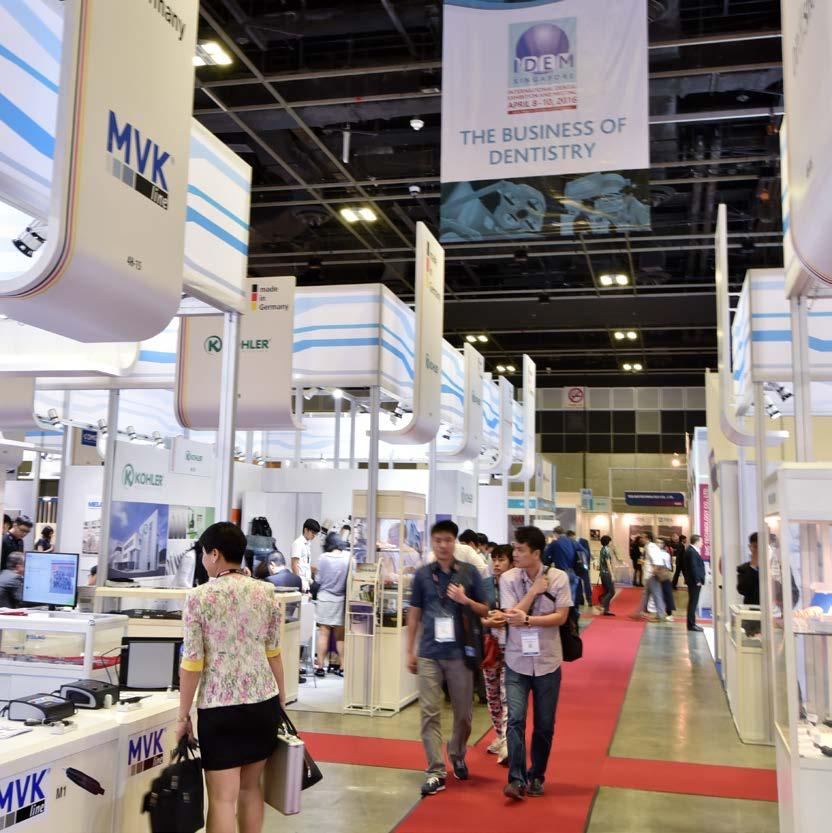 Returning from 13-15 April 2018 for its 10th edition, IDEM 2018 will offer exhibitors 18,000 square metres of gross exhibit floor space.
