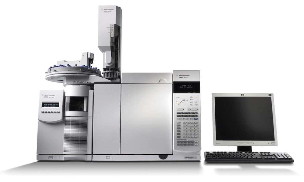 An example of a typical tabletop GC/MS analyzer; Agilent 5975 What is