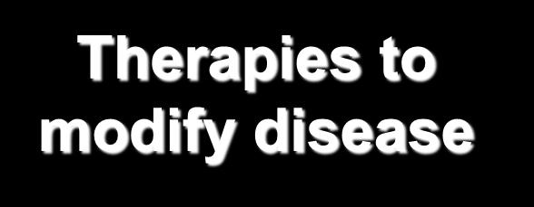 Palliative Care Therapies to