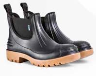 Heavy Duty Men s Chelsea HD F06: Black upper with toffee sole (STC) uppers for optimum flexibility and abrasion resistance / Nitrile sole for durability and protection against fats, oils and