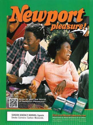 19 A 2011 study showed that tobacco companies increased advertising and lowered the sale price of menthol cigarettes in stores near California high schools with larger populations of African American