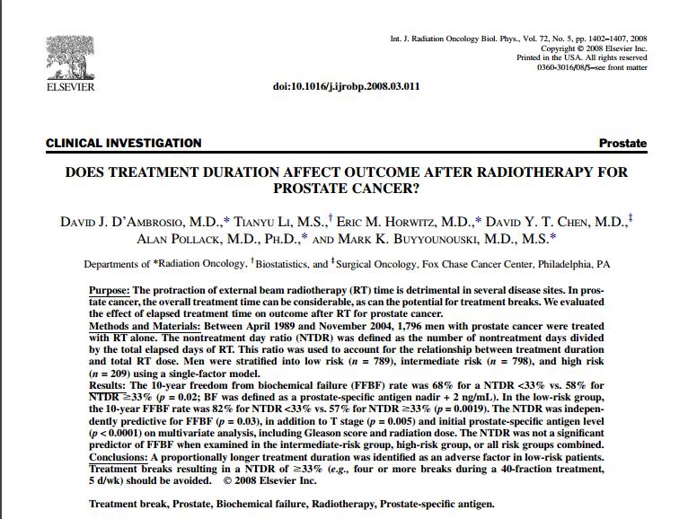 Low-income management decisions Radiotherapy Split course RT 1796 patients; EBRT