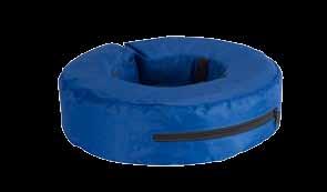 X-small 279815 Kruuse inflatable collar, washable blue, Small 279816 Kruuse inflatable collar, washable, blue, Medium 279817