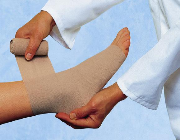 Short Stretch Bandage Comprilan is a short stretch bandage providing both compression and high resistance to stretch to increase venous return in the management of venous leg ulcers.