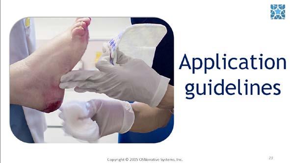 Now, let s look at application guidelines.