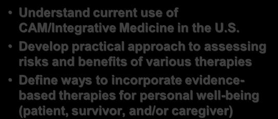 CAM/Integrative Medicine in the U.S.