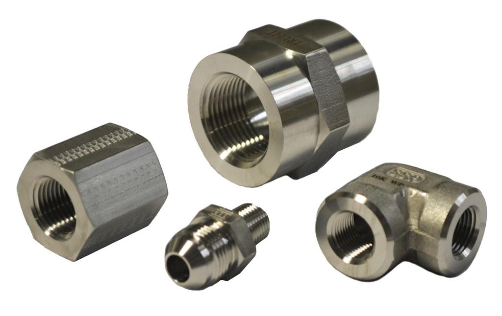 TruFit 10K Pipe and Adapter Fittings are designed and manufactured to provide a reliable connection in high pressure systems running to 10,000 psi.