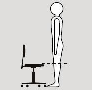 Adjusting your 1. Raise/lower the seat height so the seat pan is below your kneecap. 3.