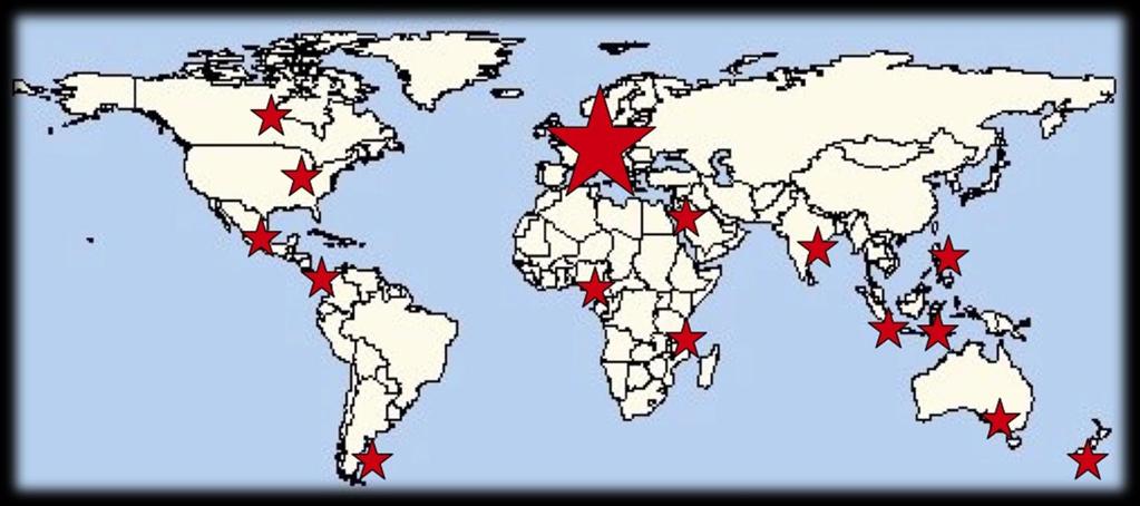 Covers 42 countries across Europe and also