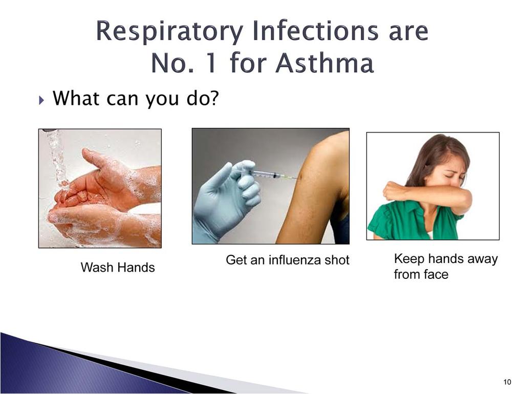 Viral infections such as colds or viral pneumonia can trigger or aggravate asthma, especially in young children.