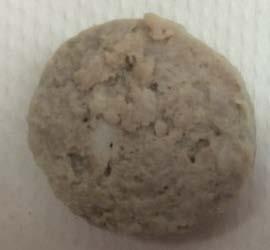8N Cross section of the cooked pork meat ball