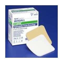 highly absorbent dressing, allowing less frequent dressing changes and reduced maceration.