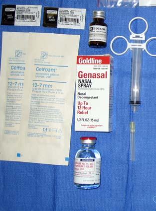 and oral antibiotic coverage Hemostatic