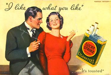Example: smoking (Collins 2004) chemistry/biology insufficient smoking as tool in interaction rituals: relaxing, carousing cigarettes driven by upper-class women demonstrating elegance (cigarette