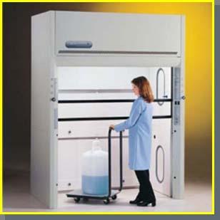 Preventative Measures: Fume Hoods Position materials as close as possible to avoid extended reaching (at least 6 back for fume hood) Avoid contact stress apply foam padding Reduce eyestrain and
