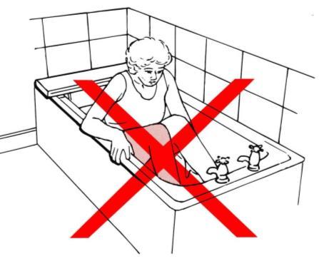 Attempt to get in/out of the bath without using equipment. Twist at your hip when lying, sitting or standing. DO 1. Sit for short periods and walk for short periods. 2.