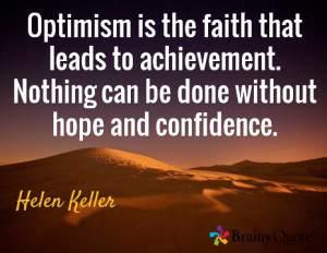 Optimism The ability to