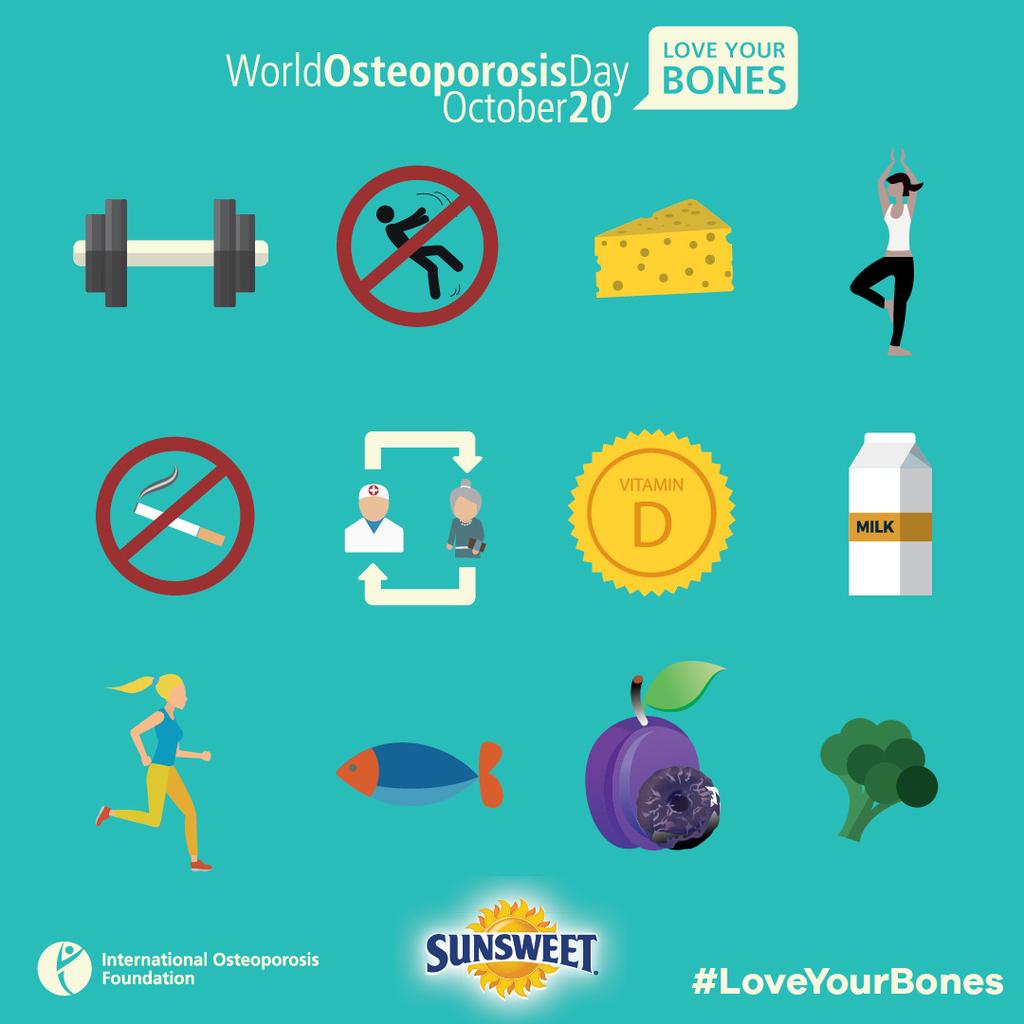 Organized by the International Osteoporosis Foundation, World Osteoporosis Day takes place every year on October 20th to emphasize the importance of bone health.