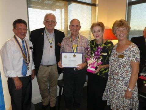com or 0439 919 234 Paul Harris Fellow: Rob Midson Rob has been in Rotary for over 20 years.