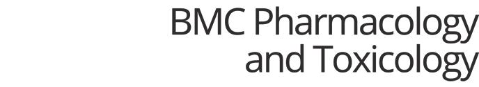 Yang et al. BMC Pharmacology and Toxicology (216) 17:16 DOI 1.