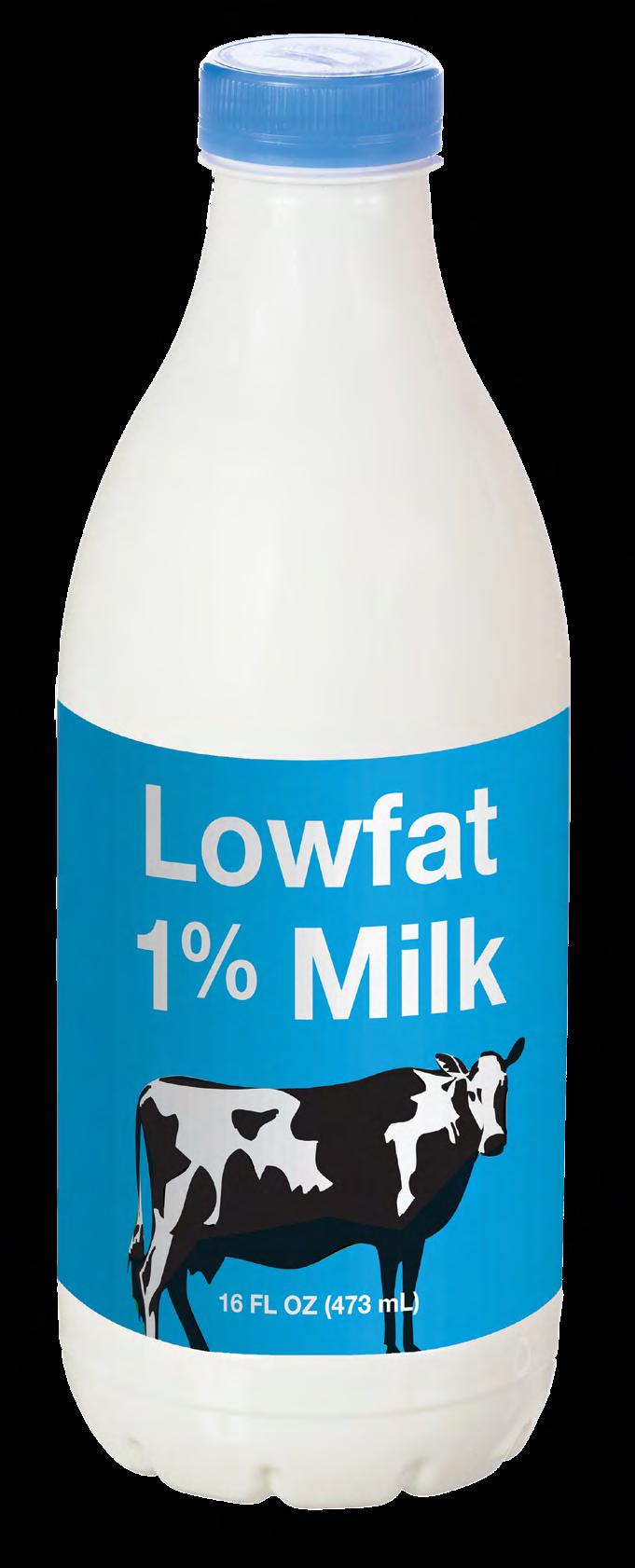 Lowfat 1% Milk Servings Per Container 2 Calories 130 Calories from Fat 20 Total Fat 2.5g 4% Saturated Fat 1.