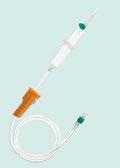 Piggy-back (-free) Primary line with BCV* and needle-free Safeflow injection port, AirStop, PrimeStop - 300 25 8250718SP Primary line with BCV* and needle-free Safeflow injection