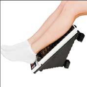 Using your MED Foot Massager NOTE: Unlike less sophisticated massagers, the foot massager doesn t vibrate, but rather