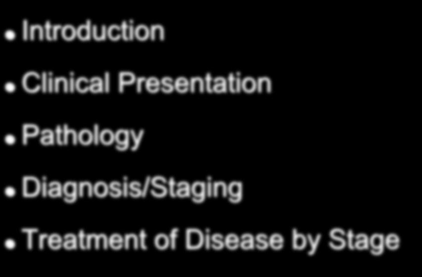 Germ Cell Tumors Introduction Clinical Presentation