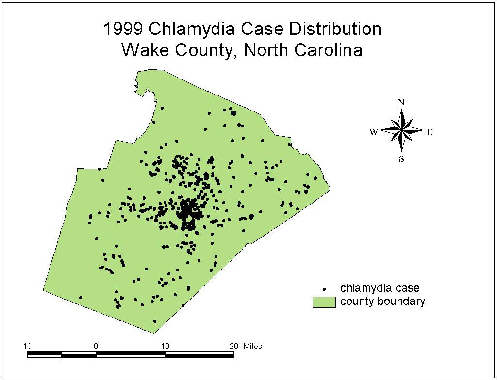 Geographic Distribution of STDs Case